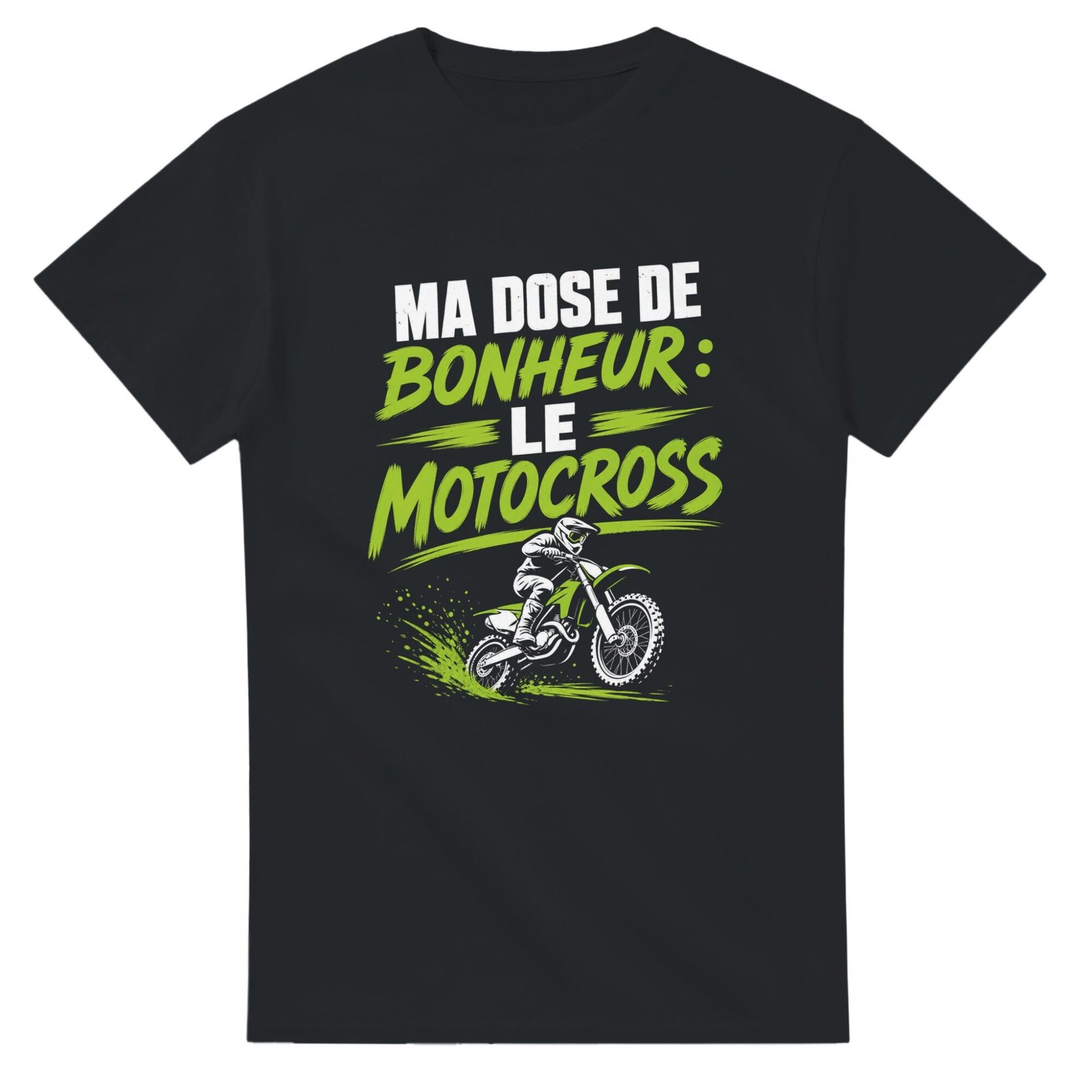 T shirt Ma Dose de Bonheur le Motocross