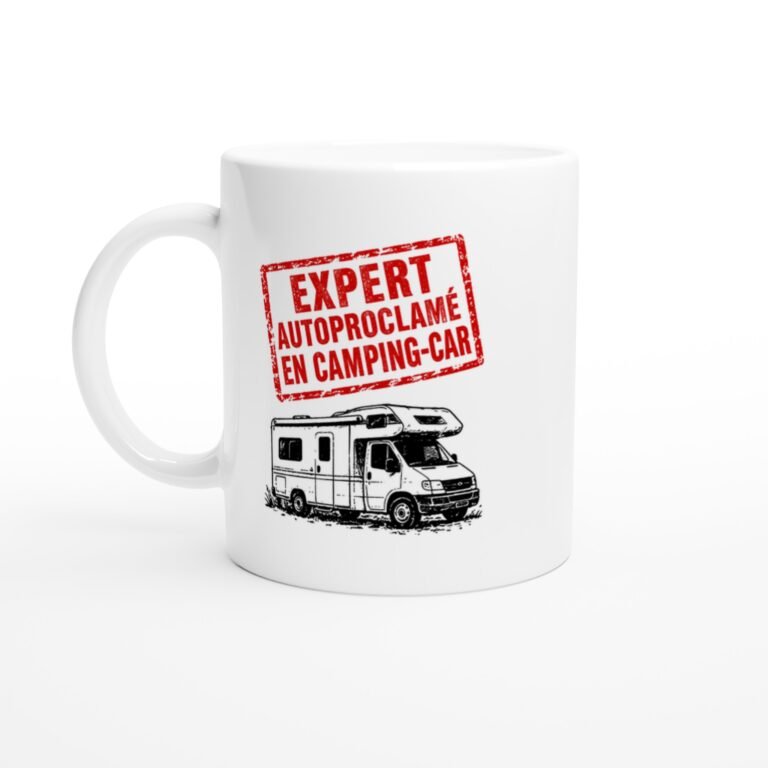 Mug Camping-Car Expert Autoproclamé En Camping-Car