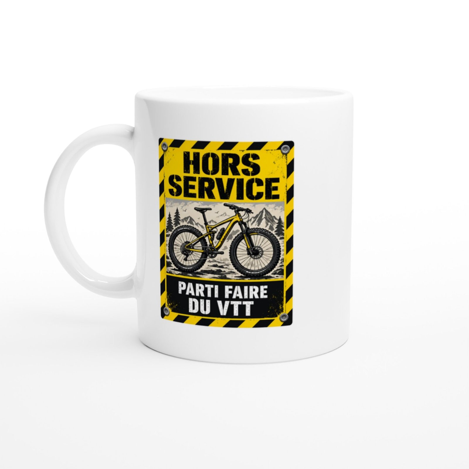 Mug Hors Service Parti Faire Du VTT