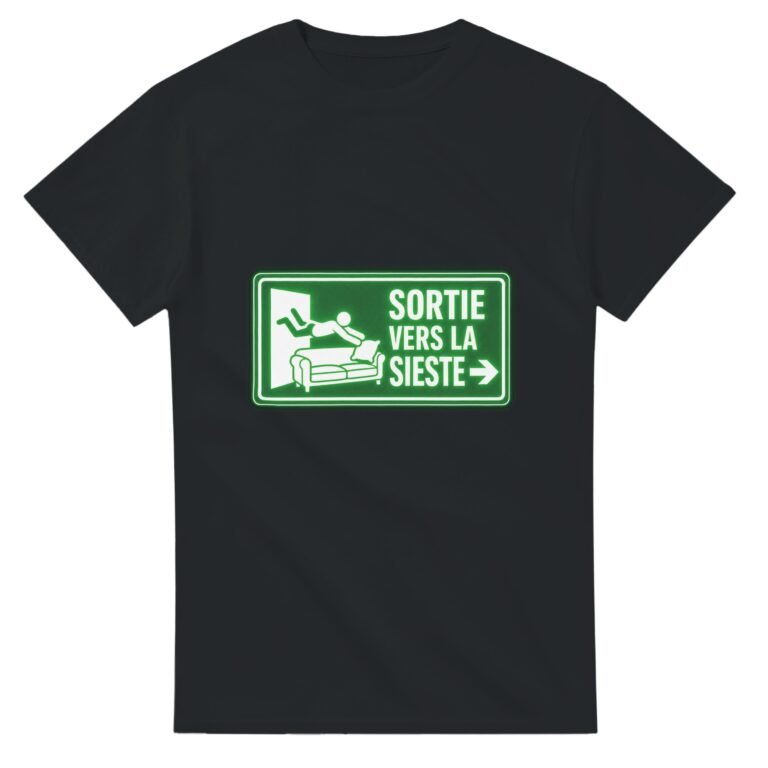T shirt Sortie Vers la Sieste