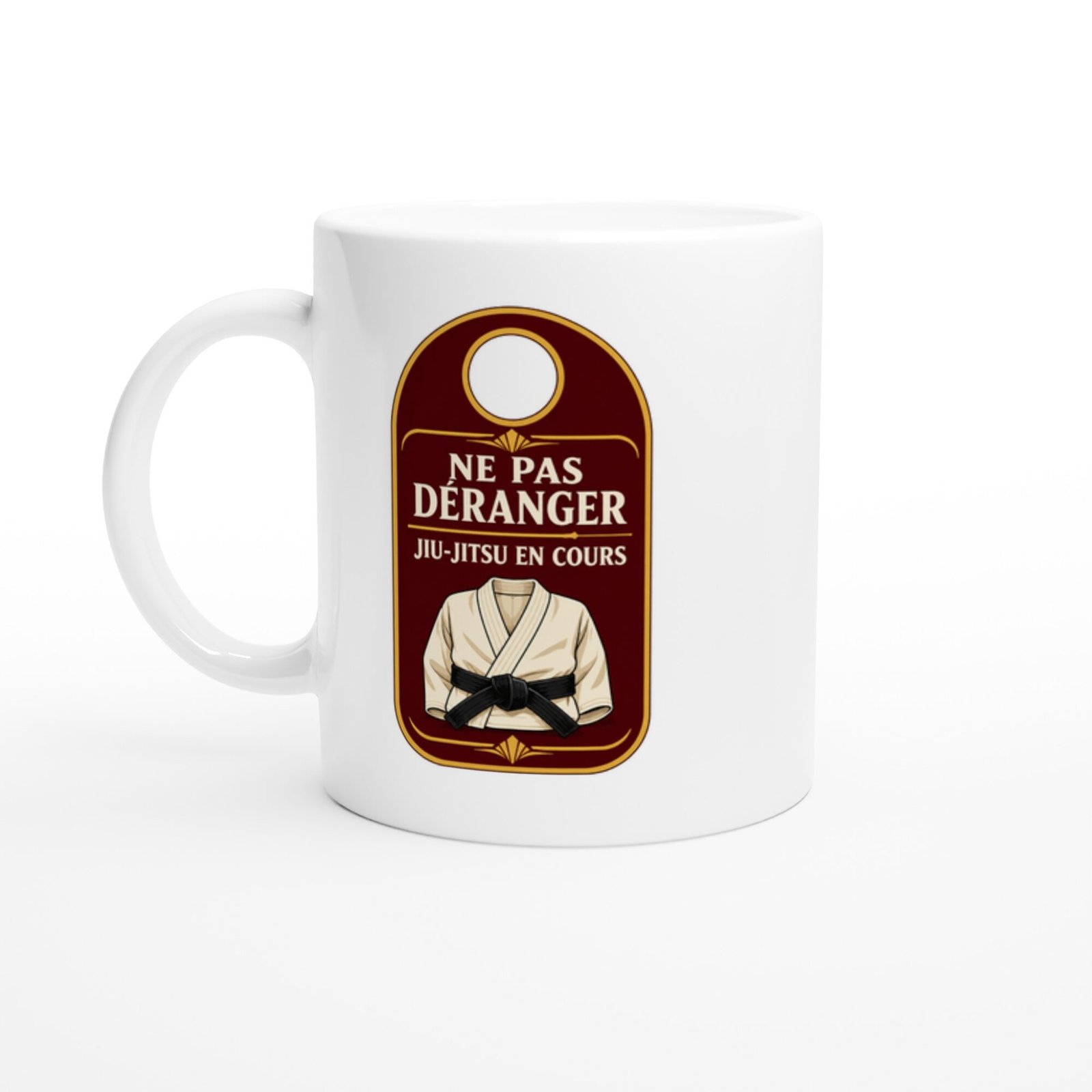 Mug Ne Pas Déranger Jiu-Jitsu En Cours