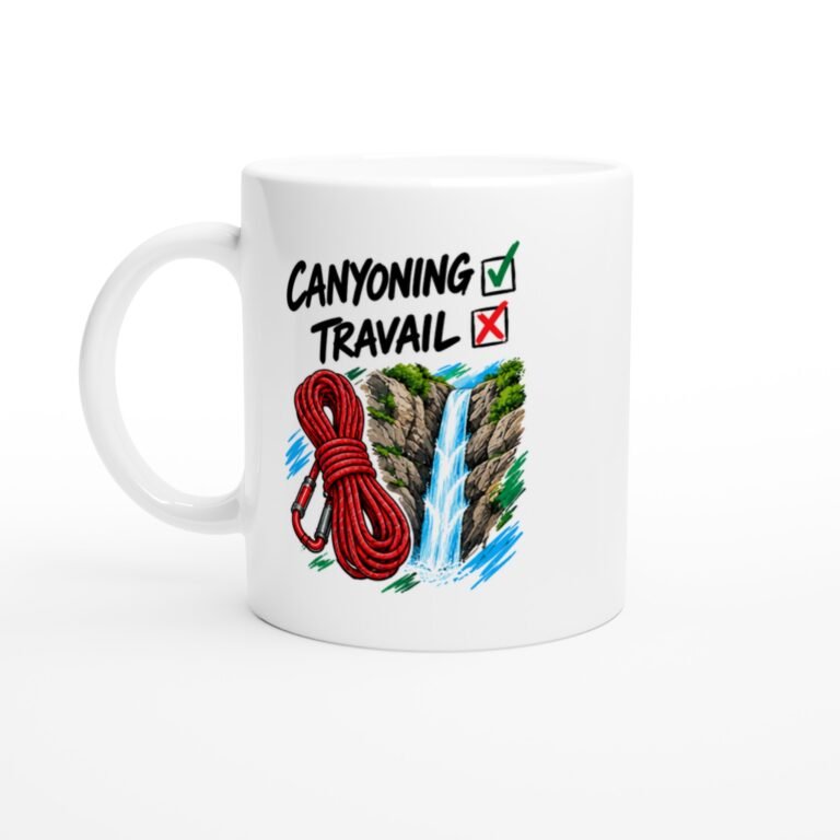 Mug Canyoning Travail