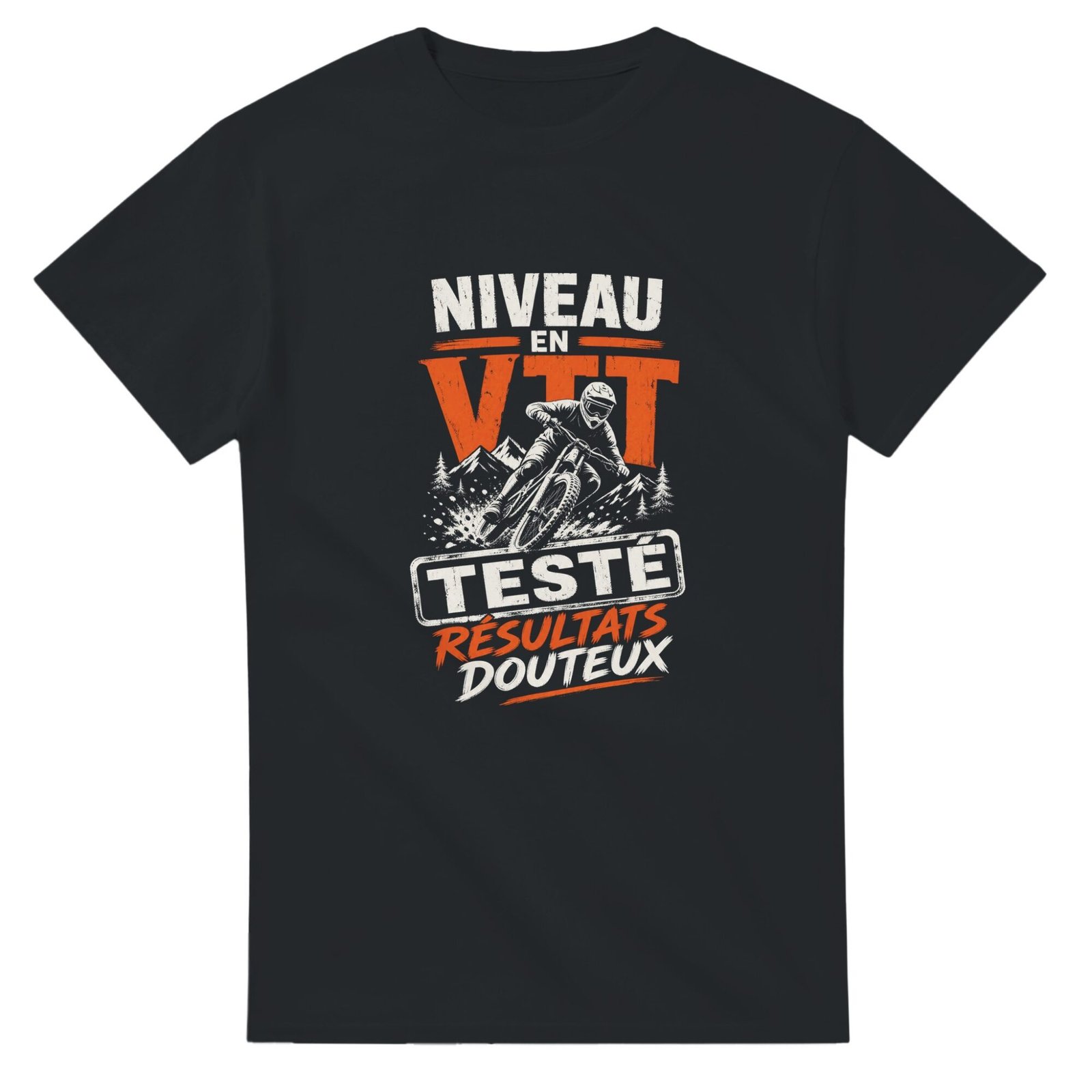 T shirt Niveau en VTT Testé Résultats Douteux