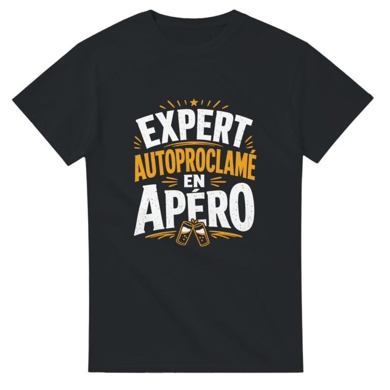 T shirt Expert Autoproclamé en Apéro