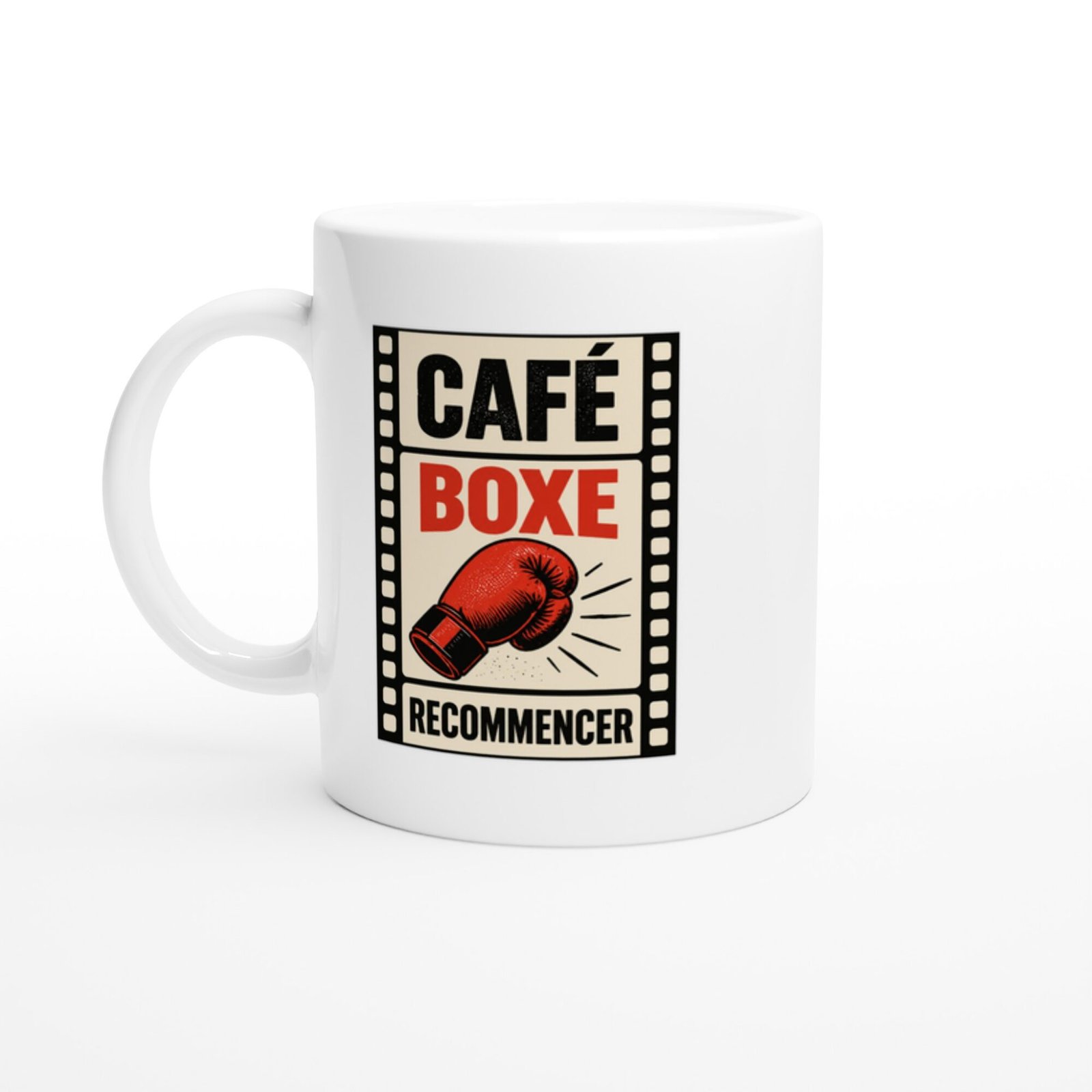 Mug Café Boxe Recommencer