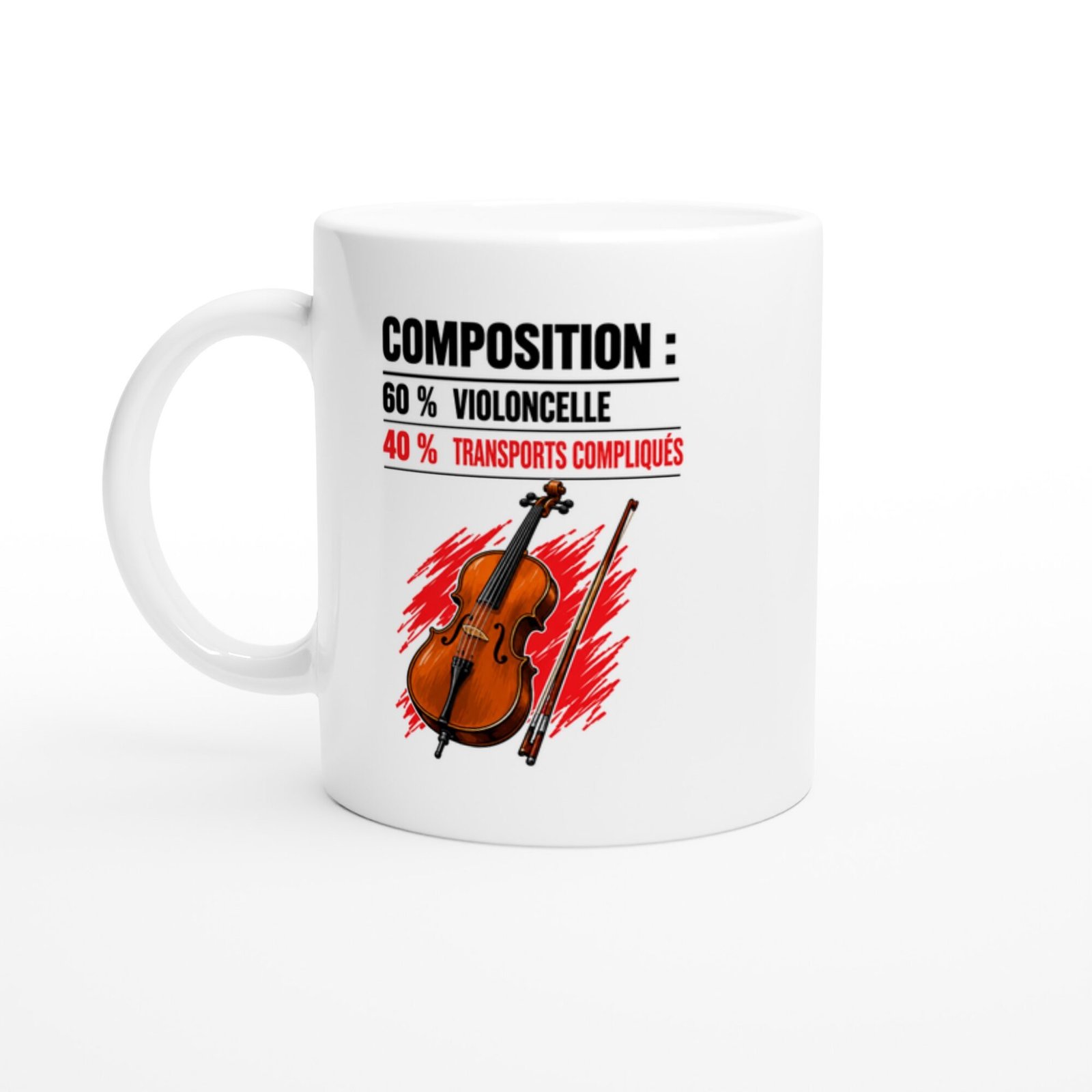 c0636401-9e78-479e-a4cd-1fd6d00e6722.jpg Mug Composition 60 % Violoncelle 40 % Transports Compliqués