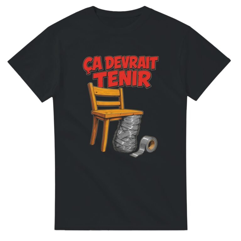 T shirt Système D Ça Devrait Tenir