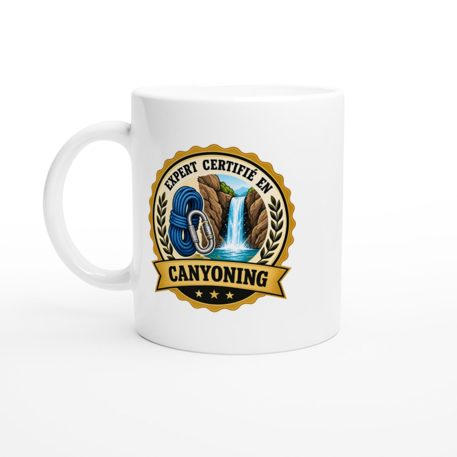 Mug Expert Certifié En Canyoning