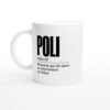 Mug Poli Personne Qui Dit Merci au Distributeur de Billets