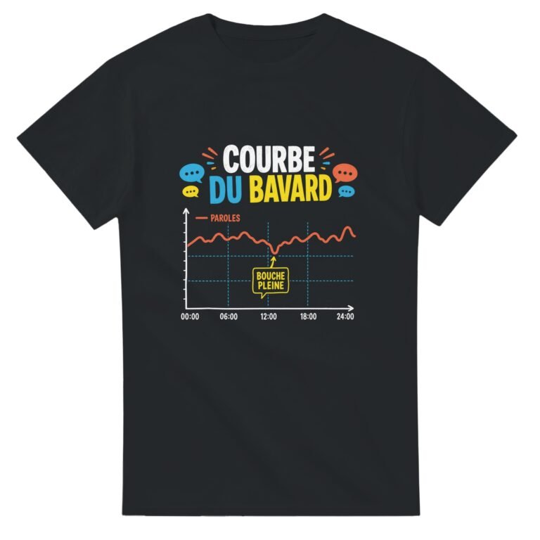 T shirt Courbe du Bavard Paroles Bouche Pleine