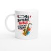 Mug Batterie Faible Recharger Avec Du Saxo