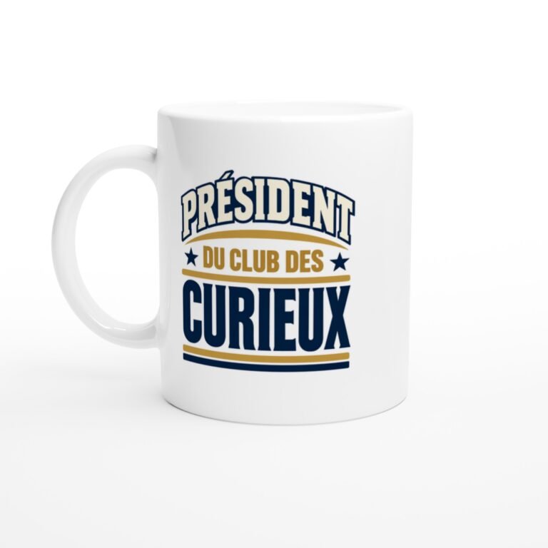 Mug Président du Club des Curieux