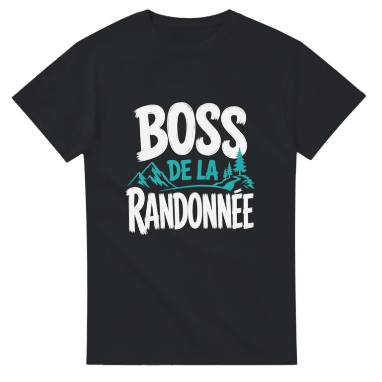 T shirt Boss de la Randonnée