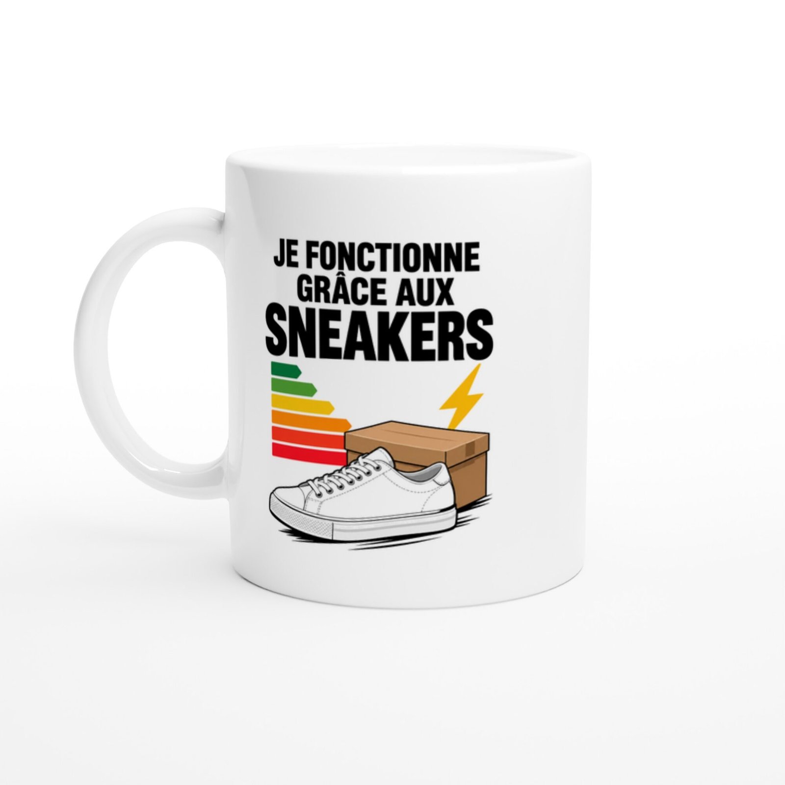 Mug Je Fonctionne Grâce Aux Sneakers