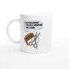 Mug Actuellement Occupé à Entretenir Ma Barbe