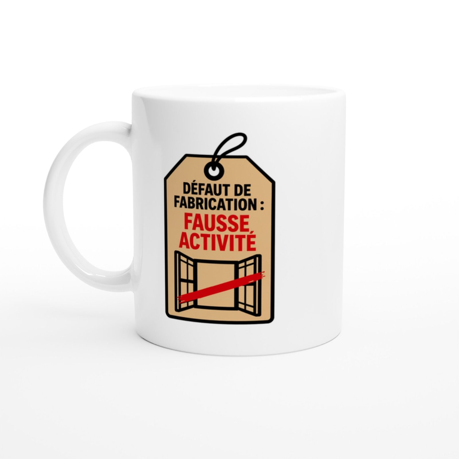 Mug Défaut de Fabrication Fausse Activité