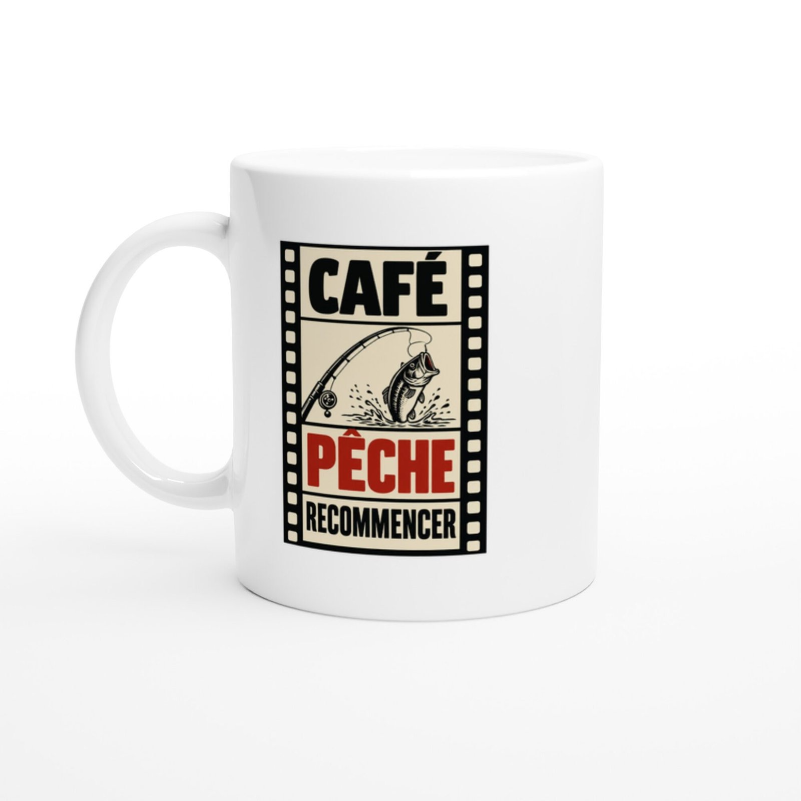 Mug Café Pêche Recommencer