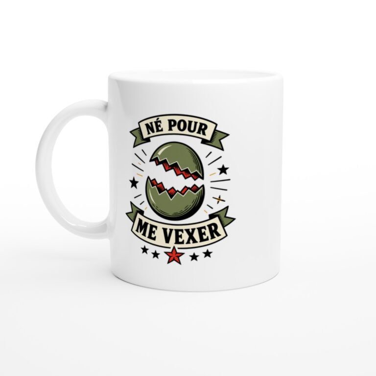 Mug Né pour Me Vexer