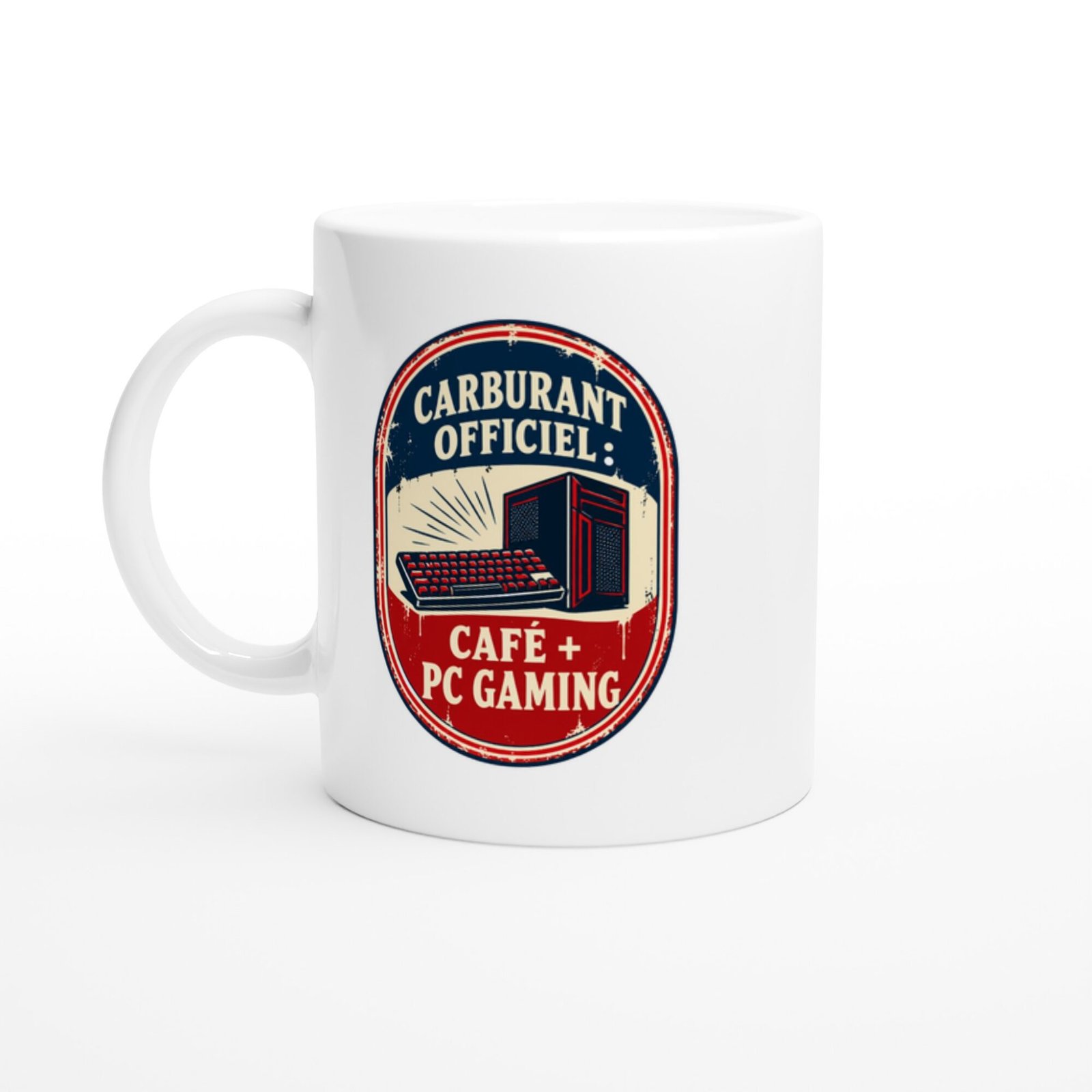 Mug Carburant Officiel Café + PC Gaming