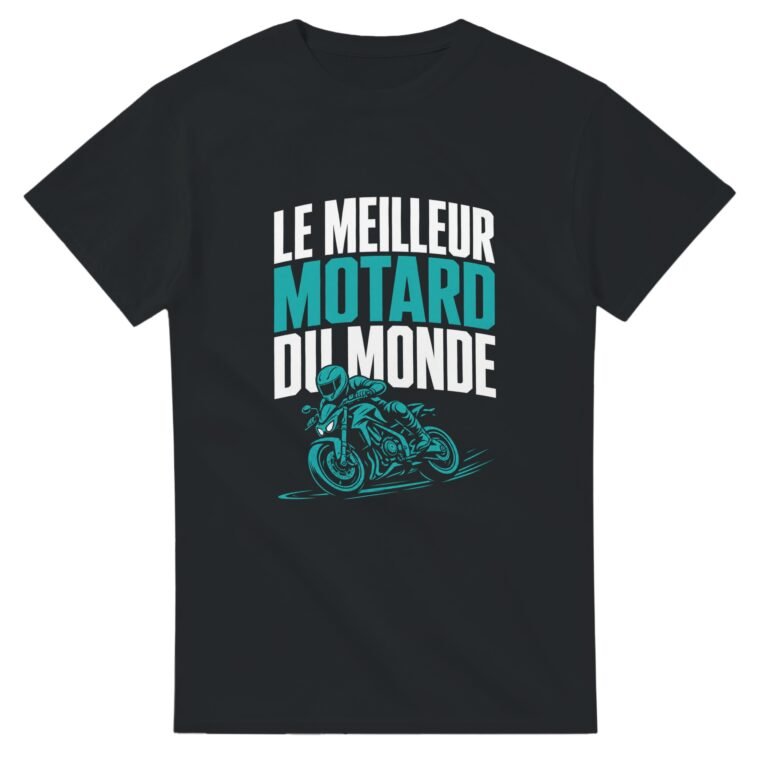 T shirt Le Meilleur Motard du Monde