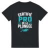 T shirt Certifié Pro de la Plongée