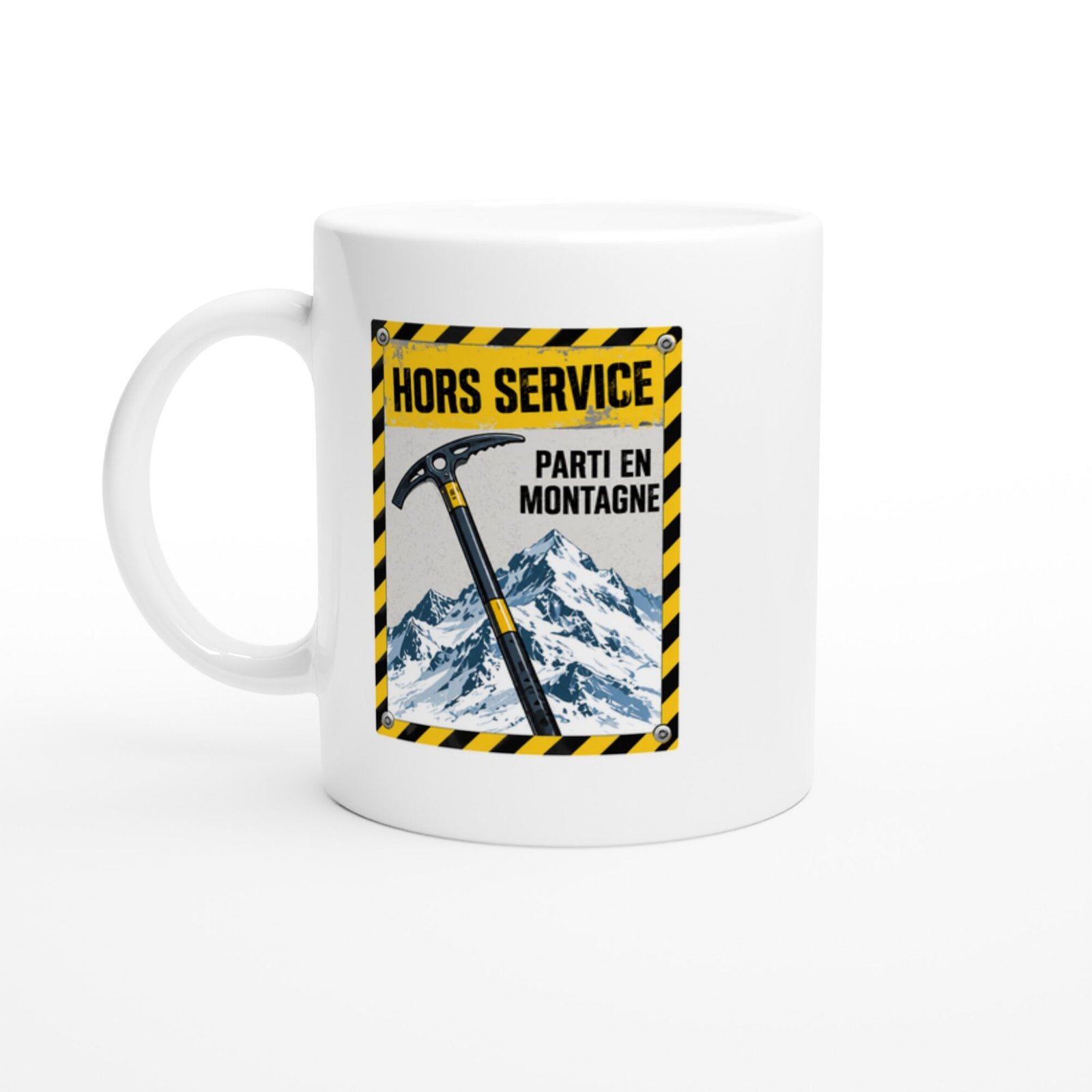 Mug Alpinisme Hors Service Parti En Montagne