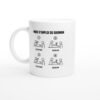 Mug Mode d&rsquo;Emploi du Barman Écouter Servir Écouter Servir