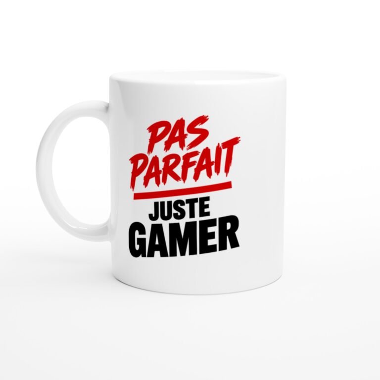 Mug Pas Parfait Juste Gamer
