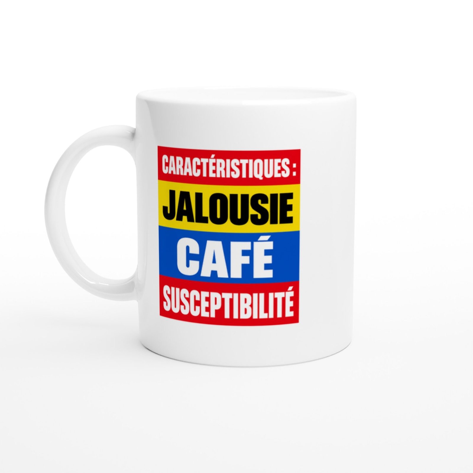 Mug Caractéristiques Jalousie Café Susceptibilité