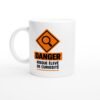 Mug Danger Risque Élevé de Curiosité