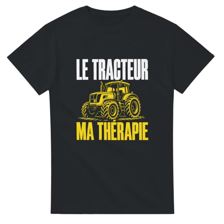 T shirt Le Tracteur Ma Thérapie