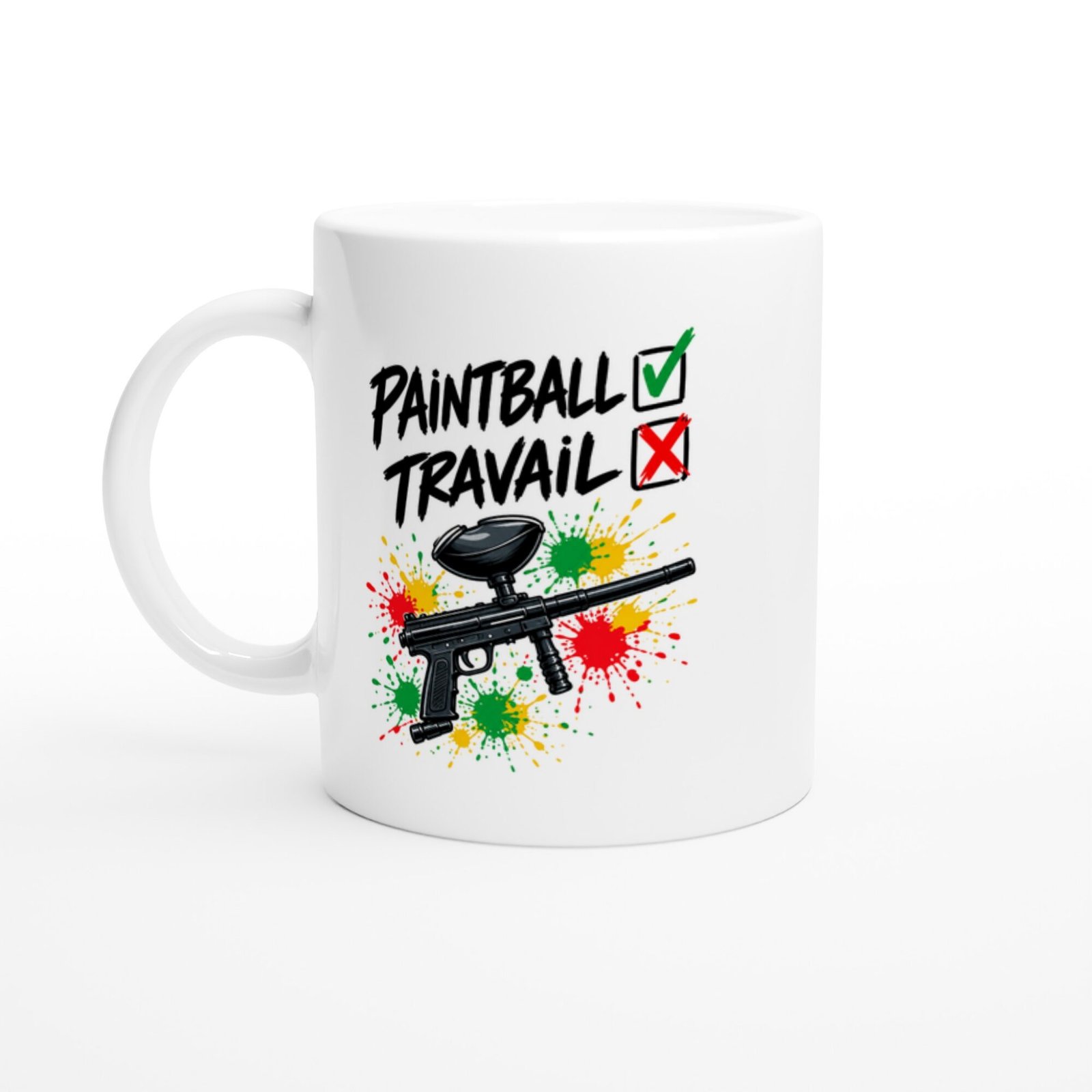 Mug Paintball Travail