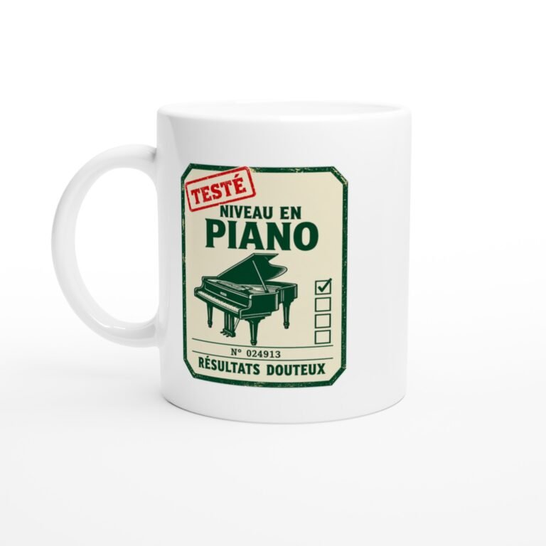 Mug Niveau En Piano Testé Résultats Douteux
