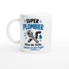 Mug Super Plombier Héros des Fuites Humour un Peu Tuyau