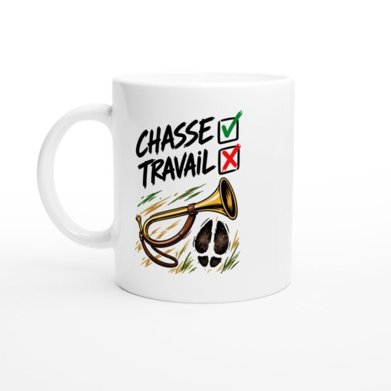 Mug Chasse Travail