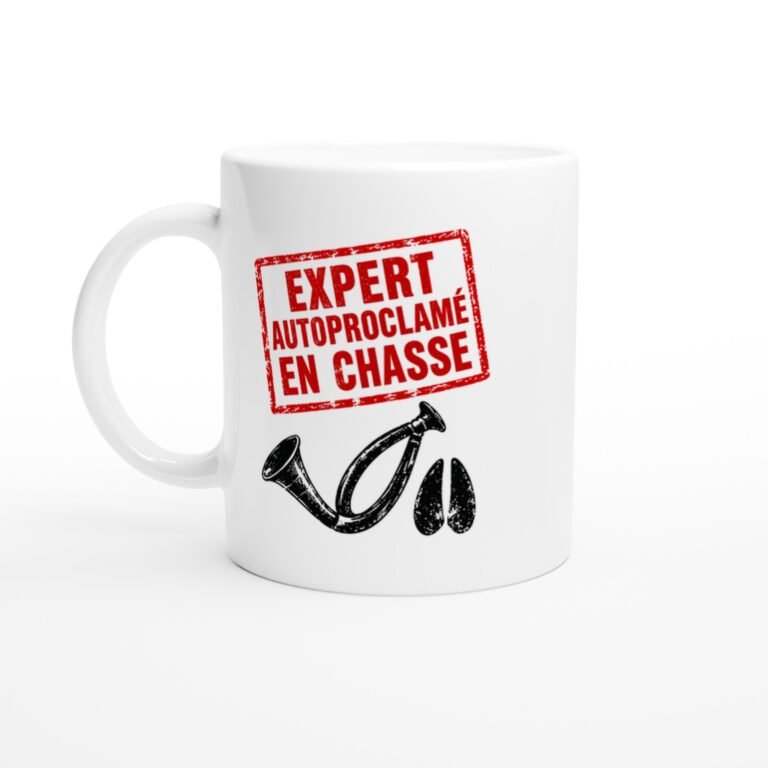 Mug Chasse Expert Autoproclamé En Chasse