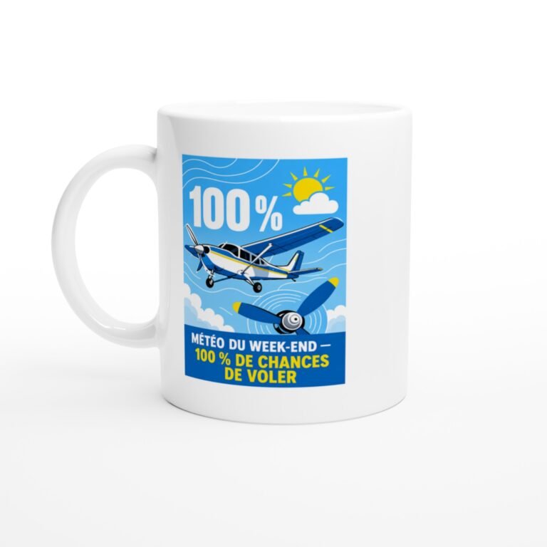 Mug Aviation Météo Du Week-End 100 % De Chances De Voler