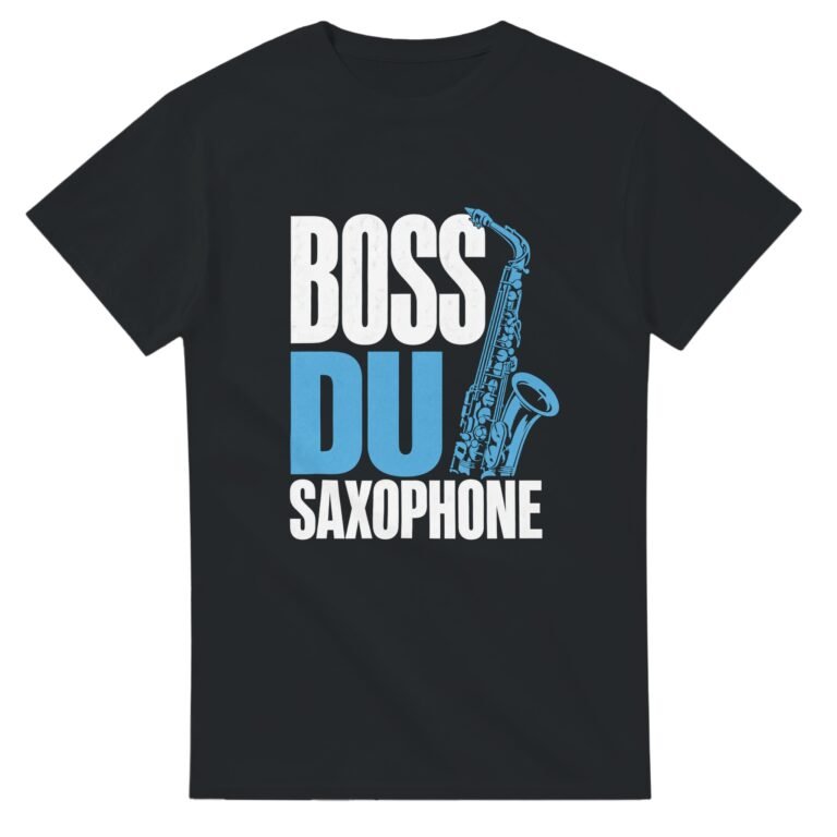 T shirt Boss du Saxophone