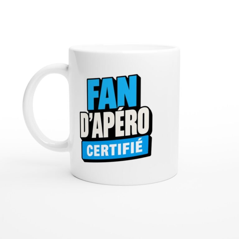 Mug Fan d'Apéro Certifié