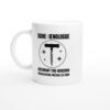 Mug Signe Œnologue Ascendant Tire-Bouchon Dégustation Prévue Ce Soir