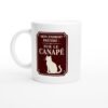 Mug Chat Mon Endroit Préféré Sur Le Canapé