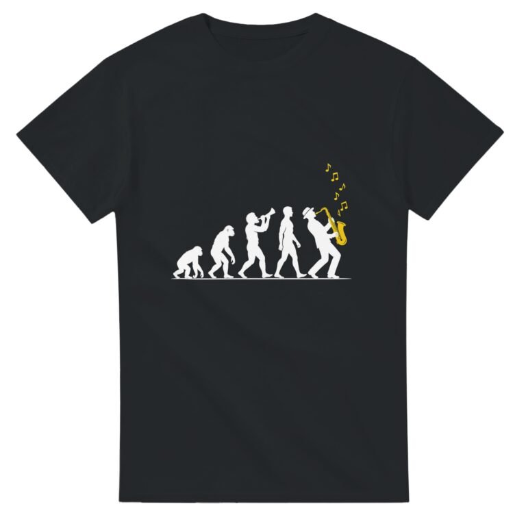 T shirt Saxophone Évolution