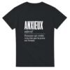 T shirt Anxieux Personne Qui Vérifie Trois Fois Que la Porte Est Fermée