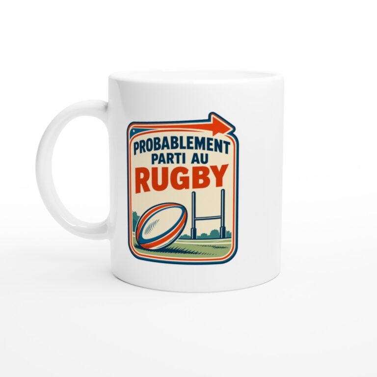 Mug Probablement Parti Au Rugby