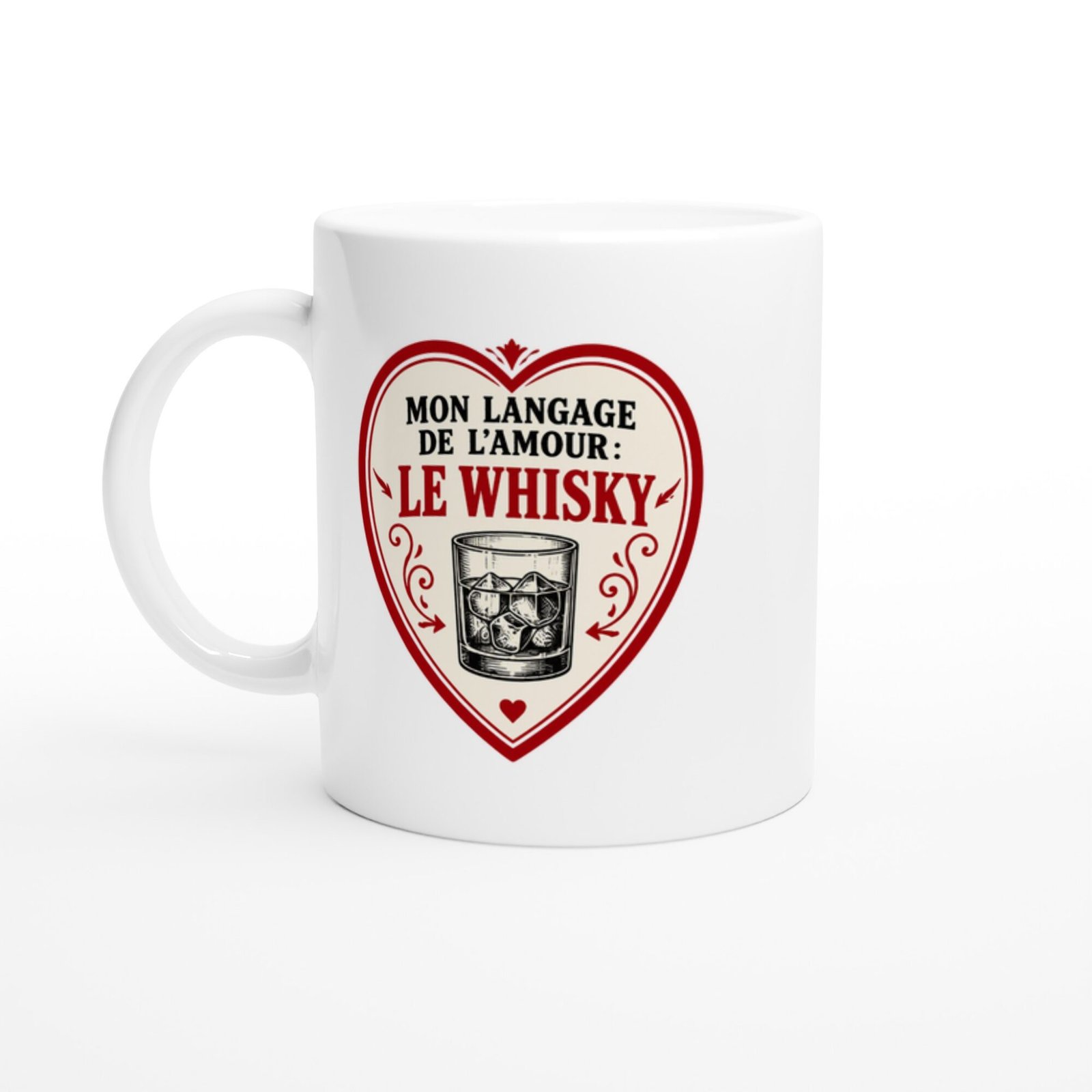 Mug Mon Langage de l&rsquo;Amour le Whisky