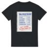 T shirt Bulletin du Policier Flair Autorité Patience Paperasse Interrogatoire Sait
