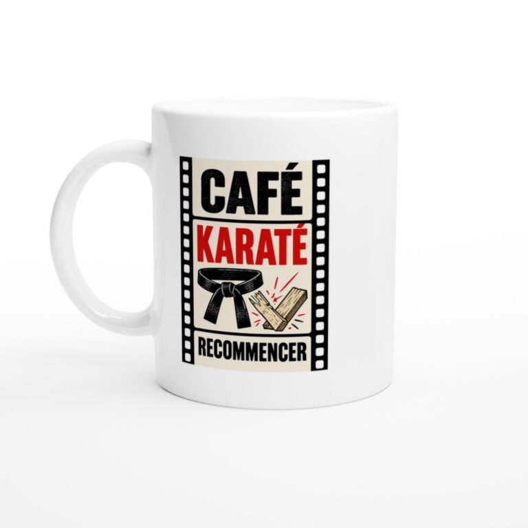 Mug Café Karaté Recommencer