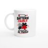 Mug Batterie Faible Recharger Avec Du Puzzle