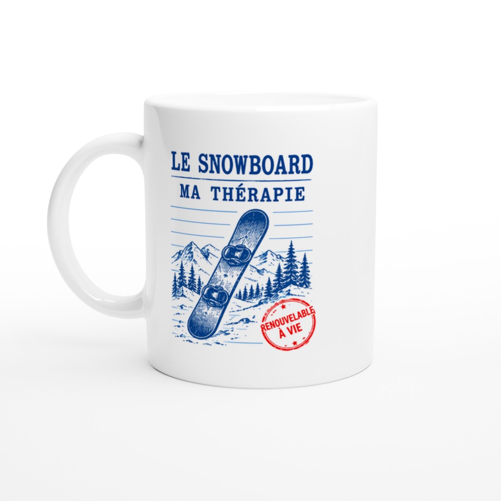 Mug Le Snowboard Ma Thérapie