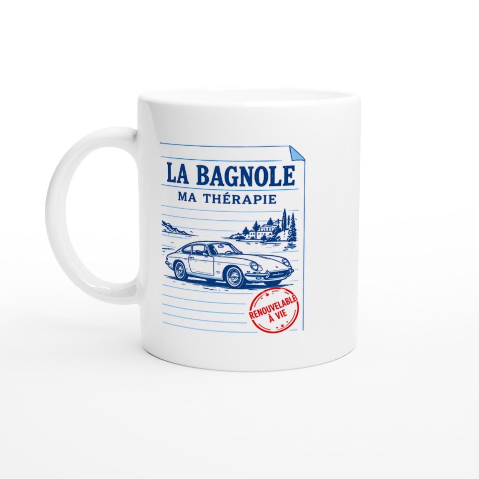 Mug La Bagnole Ma Thérapie